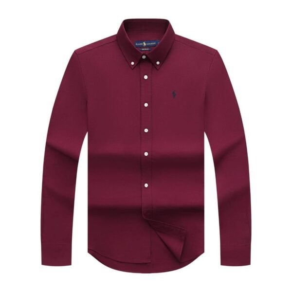 Corporate Ralph Lauren Shirt Burgundy
