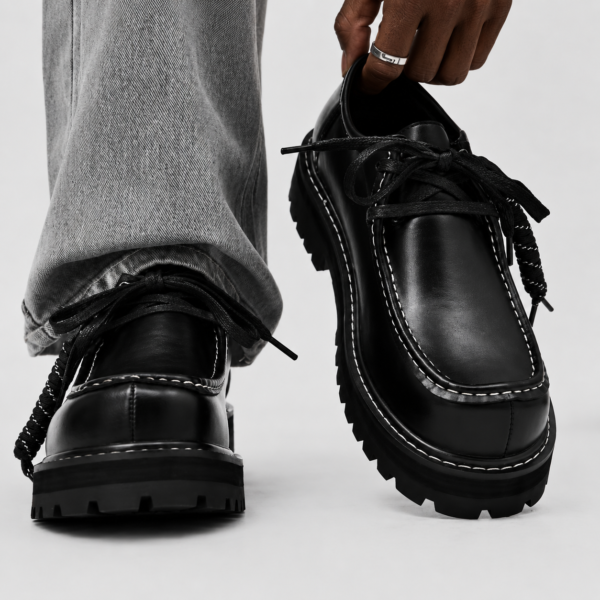 Lug Sole Moccasin Shoes