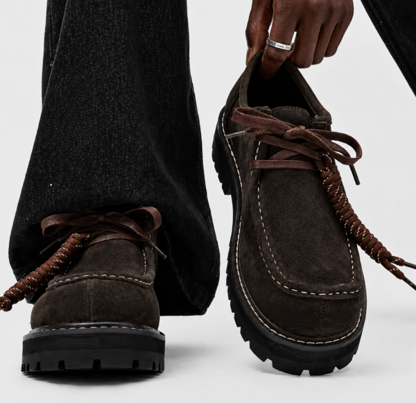 Lug Sole Moccasin Shoes