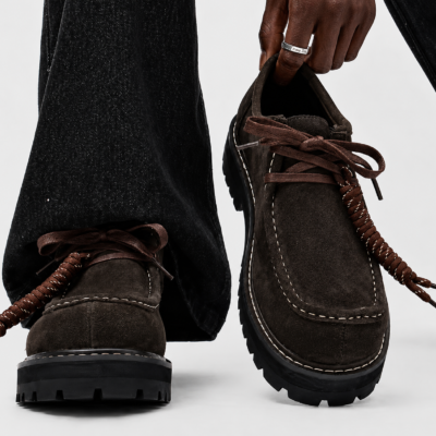 Lug Sole Moccasin Shoes