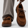 Heritage Suede Tassel Derby in Brown