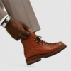 Premium Brown Leather Atlas Boots
