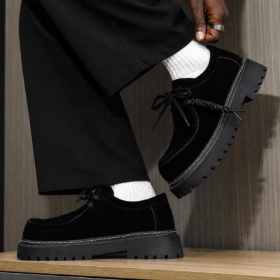 Lug Soles Mocassin Shoes