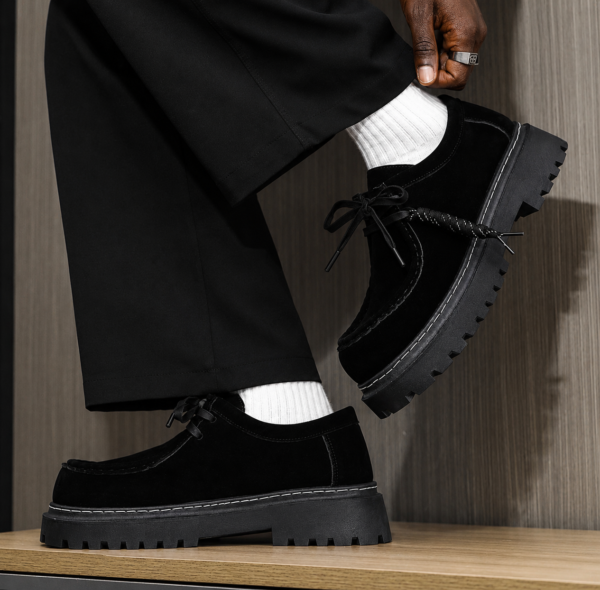 Lug Soles Mocassin Shoes